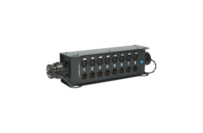 Stagebox audio profesional Klotz TrussLink 8x XLR 3p F||M - 2x RMP 25p F/M8-channel - single ground